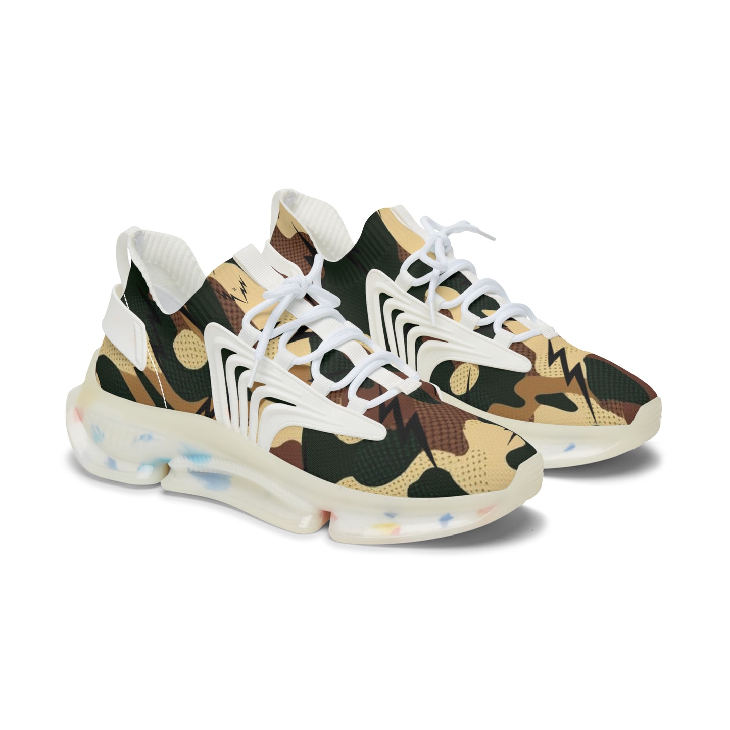 Camo Women's Mesh Sneakers - Stylish & Breathable Athletic Footwear