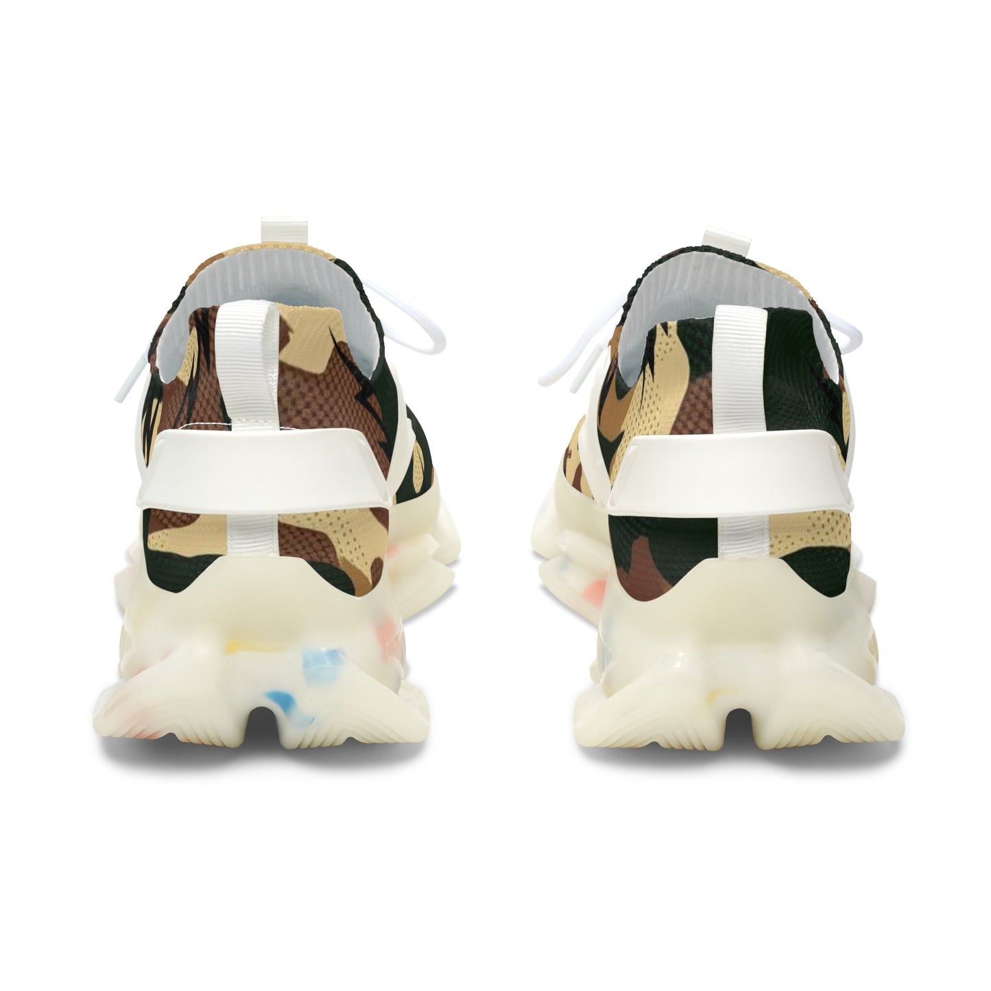 Camo Women's Mesh Sneakers - Stylish & Breathable Athletic Footwear