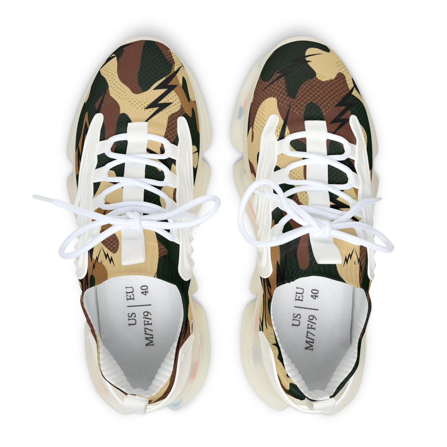 Camo Women's Mesh Sneakers - Stylish & Breathable Athletic Footwear