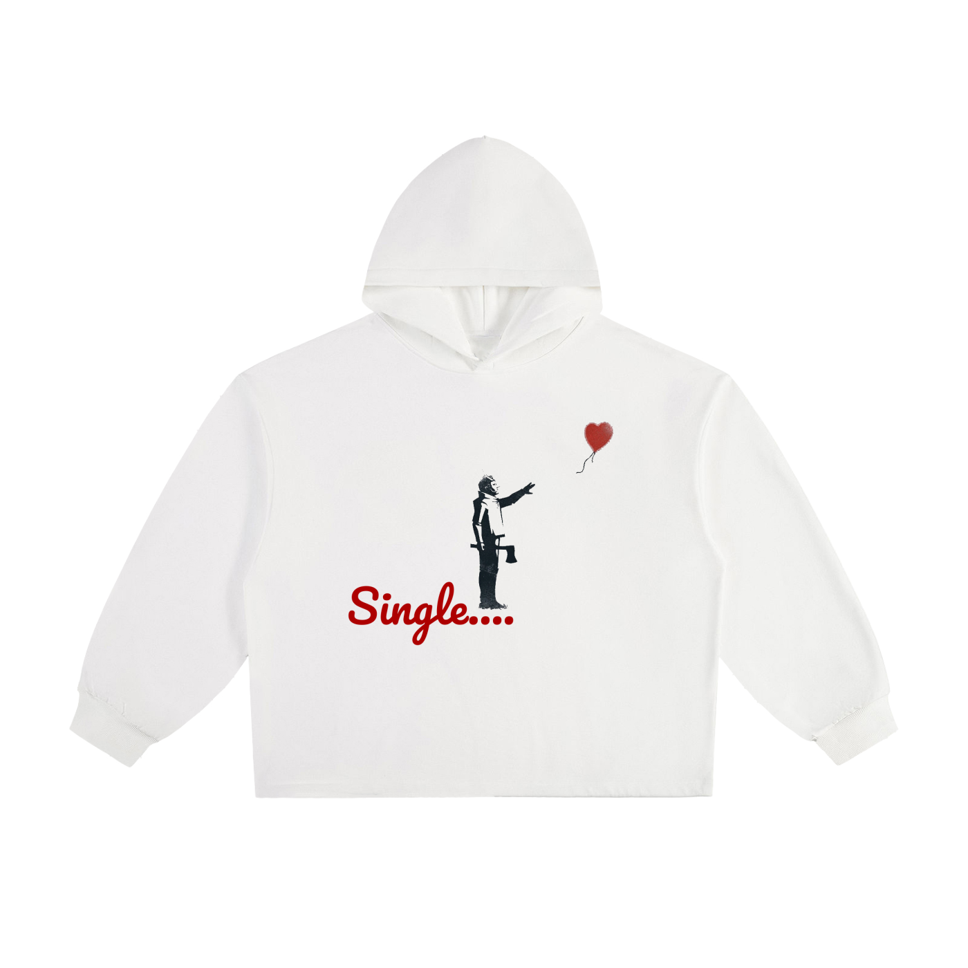 Essential Heavyweight Oversized Drawstring Hem Hoodie