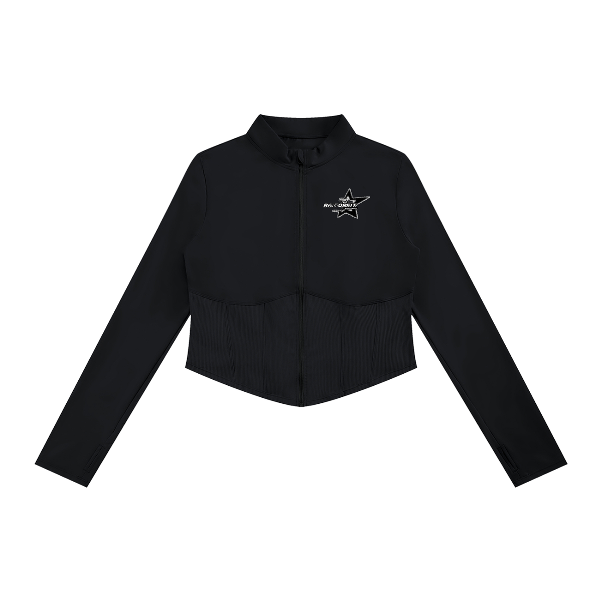 Women's Slim Fit Full-Zip Yoga Jacket