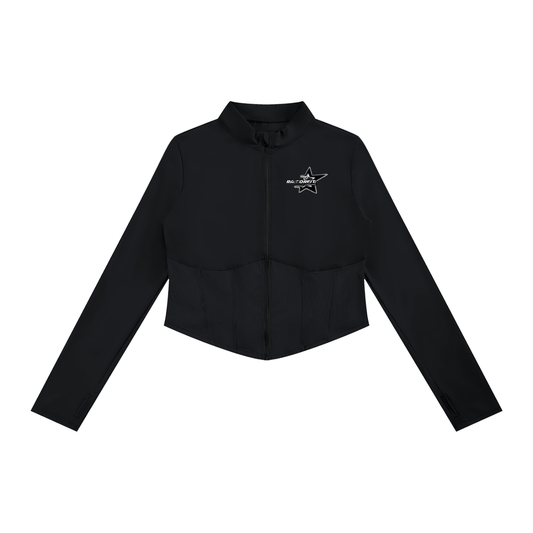 Women's Slim Fit Full-Zip Yoga Jacket