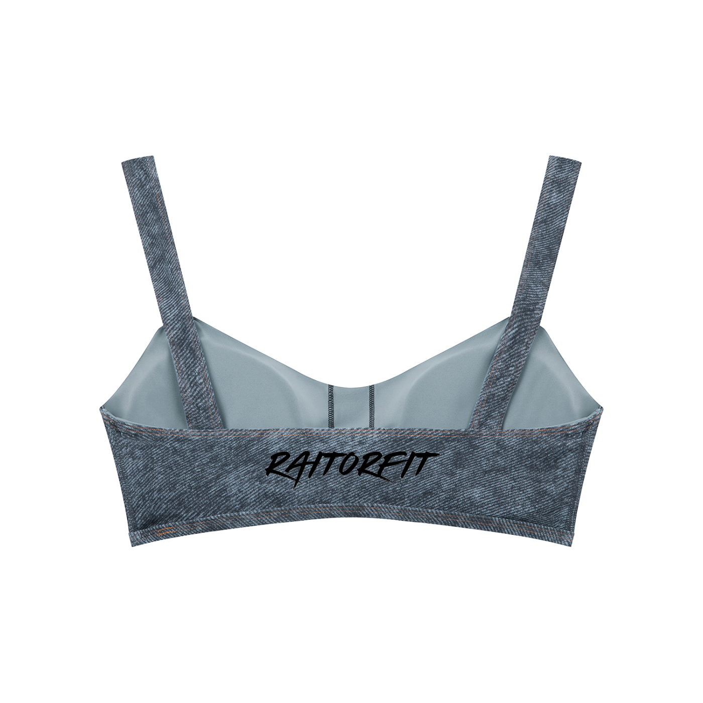 Women's Faux Denim Sports Bra