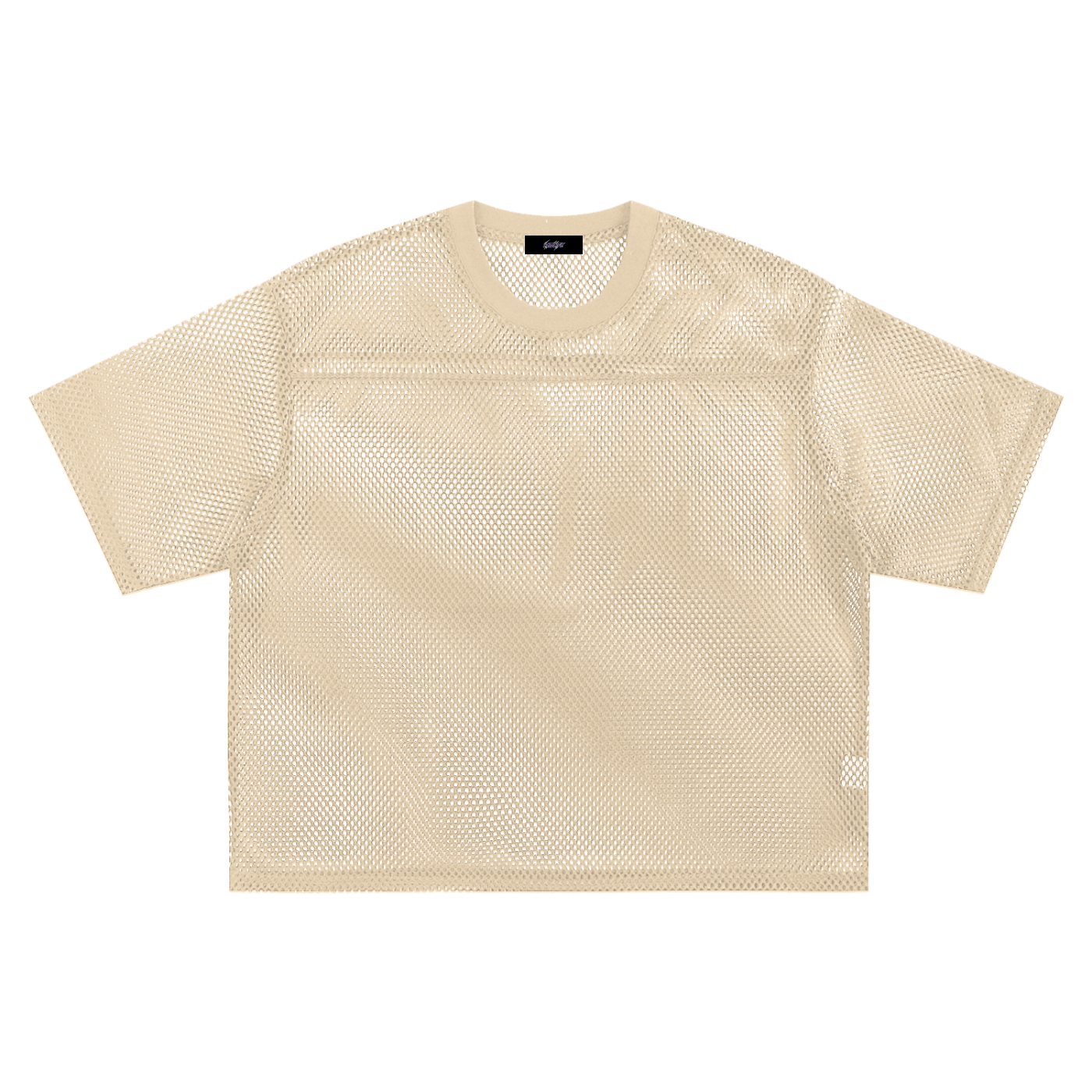 See-through Boxy Net T-Shirt