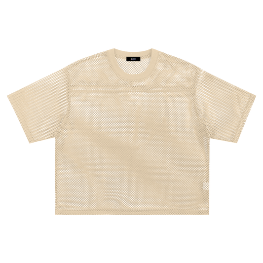 See-through Boxy Net T-Shirt