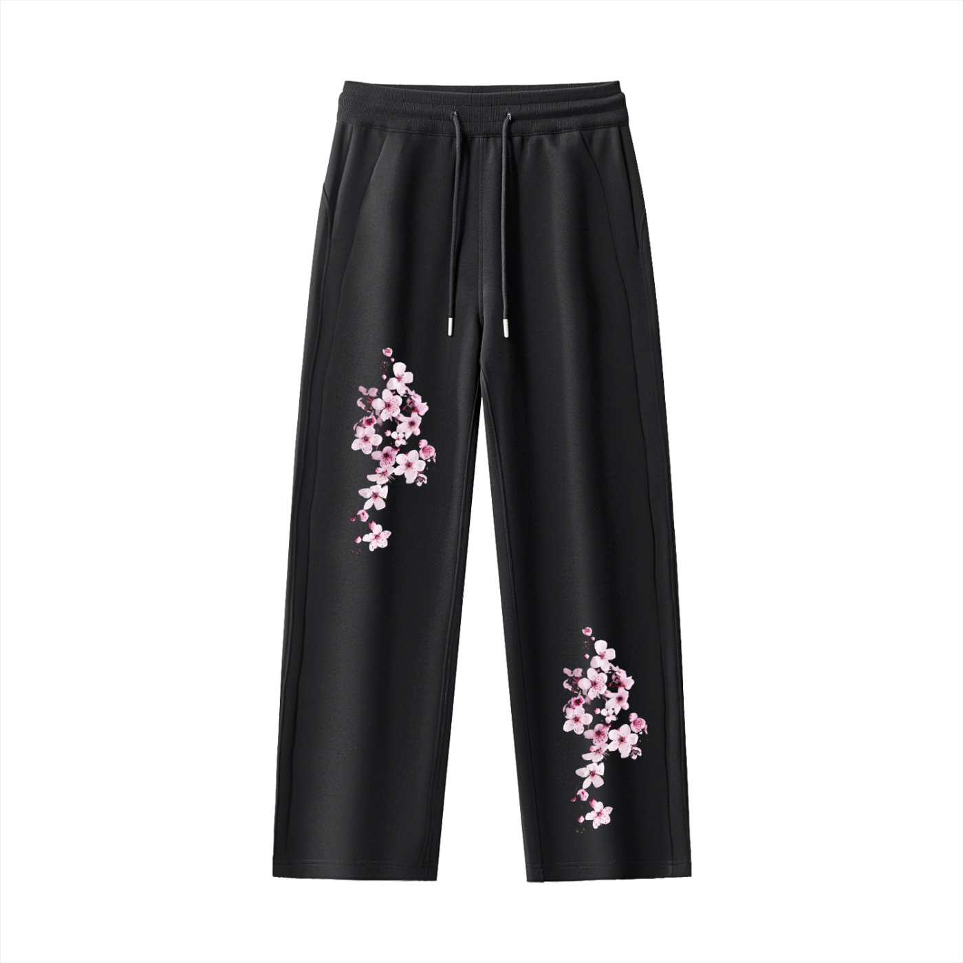 Essential Drawstring Straight-Leg Sweatpants