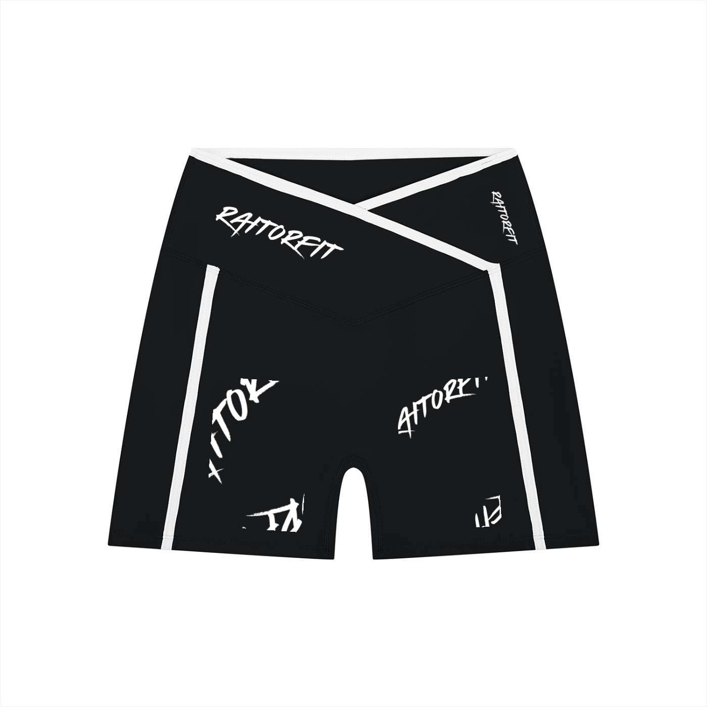 Women’s High Rise Color Block Yoga Shorts