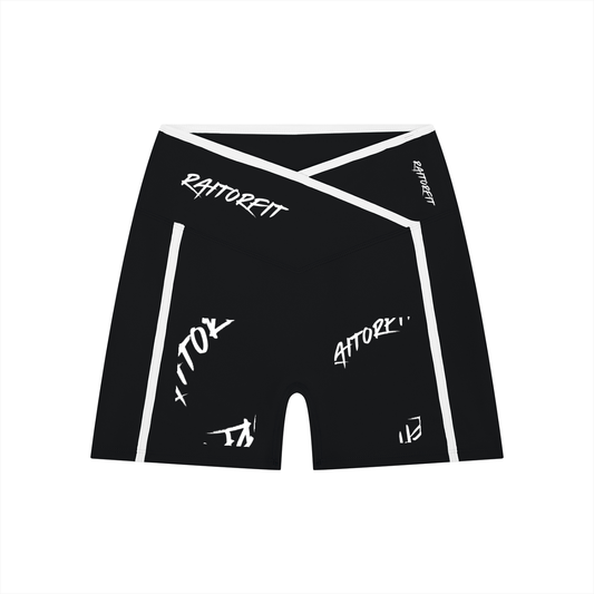 Women’s High Rise Color Block Yoga Shorts