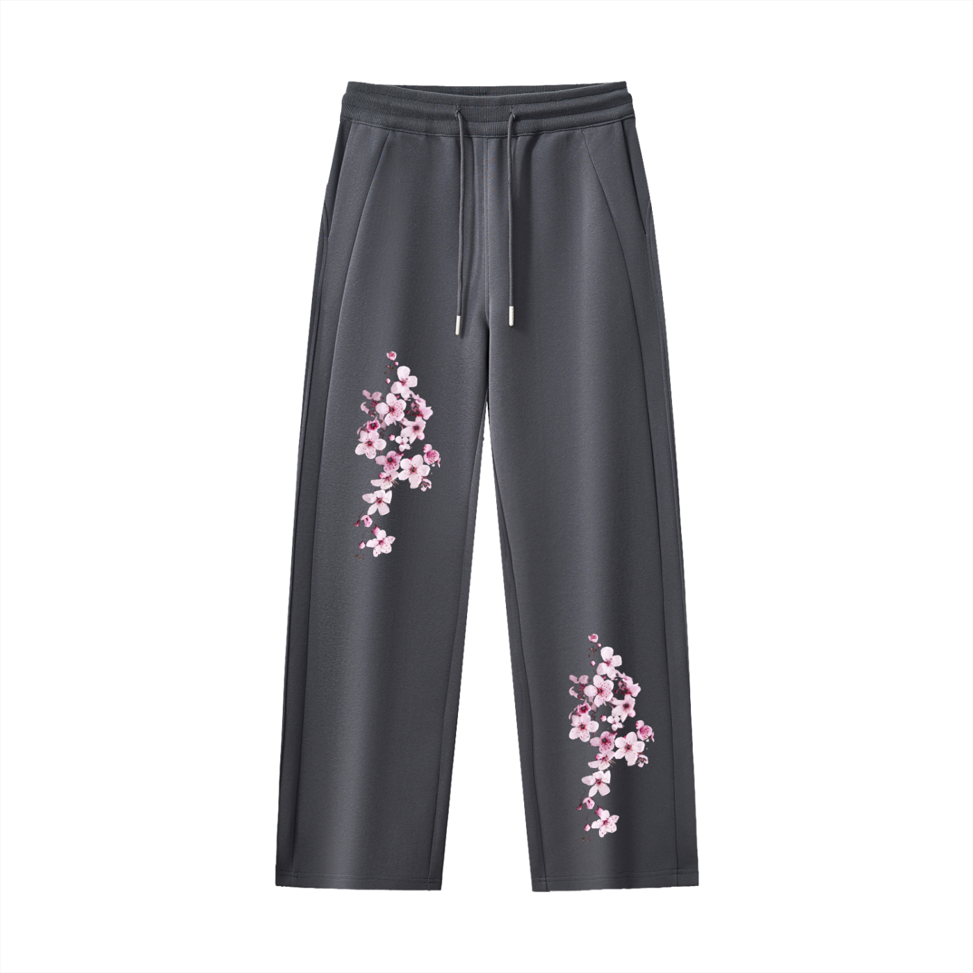 Essential Drawstring Straight-Leg Sweatpants