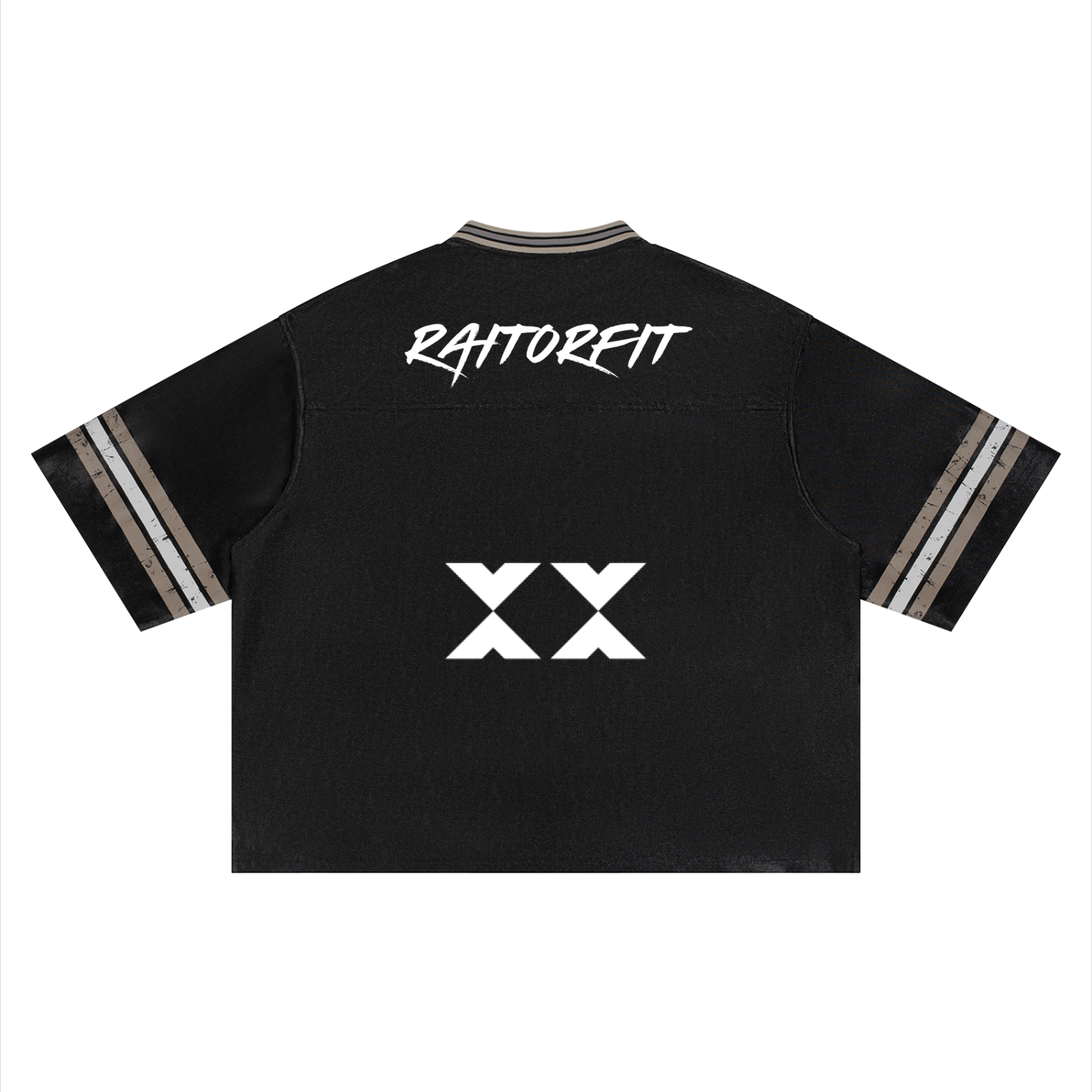 Boxy Striped Soccer Jersey