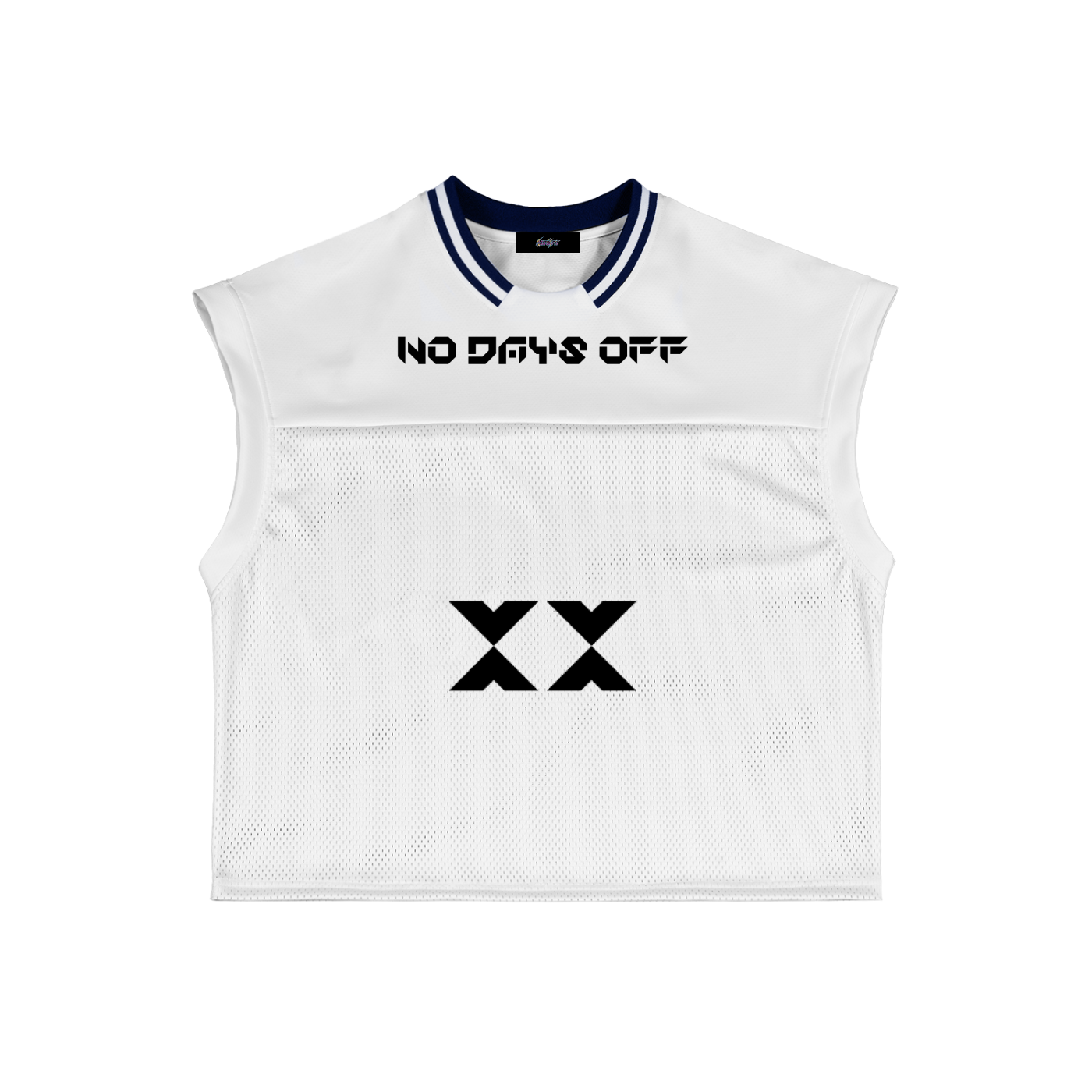 Loose Sleeveless Mesh T-Shirt