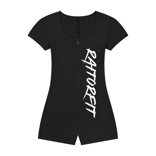 Women's Dual-Function Cape Tie-Waist Romper